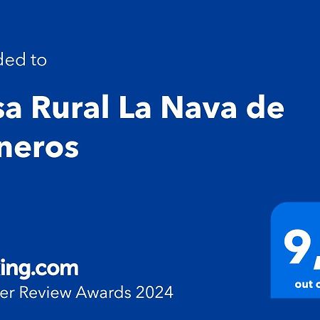 Casa Rural La Nava De Tizneros المظهر الخارجي الصورة